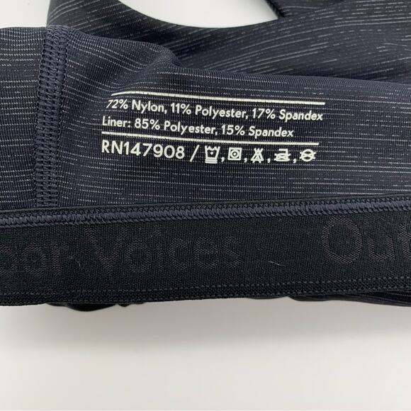 Outdoor Voices TechSweat Crop Top in Night  Size XS - Picture 6 of 7